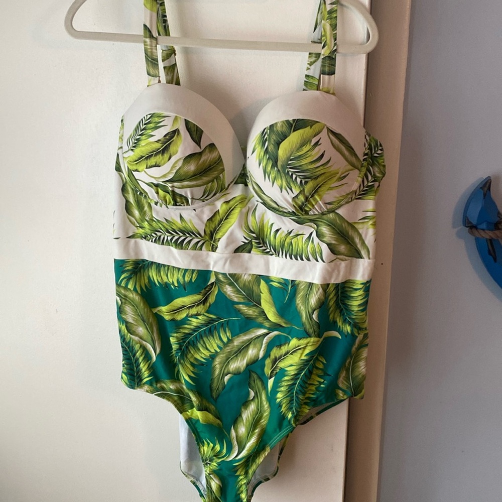 Beautiful Swimsuits for All bathing suit with bra top. Size 22 D/DD